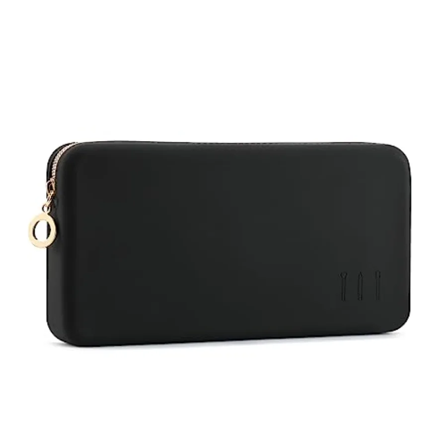 Zipper Makeup Brushes Bag For Travel, Large Silicone Makeup Brush Holder, Make Up Brushes Pouch Case for Makeup Tools
Zipper Makeup Brushes Bag For Travel, Large Silicone Makeup Brush Holder, Make Up Brushes Pouch Case for Makeup Tools