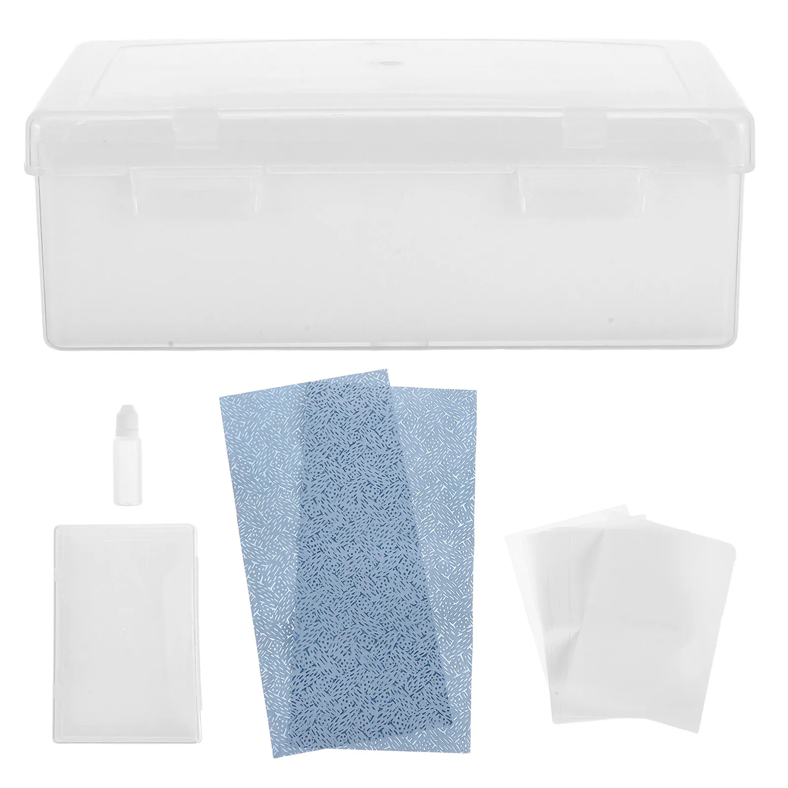 1Set Painting Palette Stay Wet Palette Acrylic Paint Tray with Waterguiding Paper Sponge for Miniature Handcraft Coloring
1Set Painting Palette Stay Wet Palette Acrylic Paint Tray with Waterguiding Paper Sponge for Miniature Handcraft Coloring