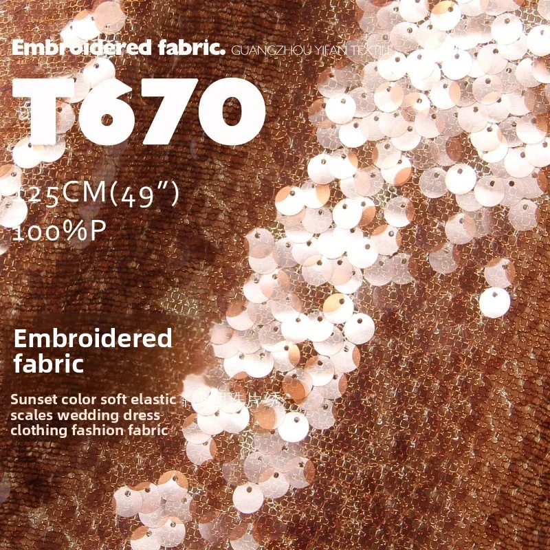 Soft Elasticity Bead Embroidery Fabric for Wedding Dress Clothing Design Diy By The Yard Sewing Material Cloth Wholesale
Soft Elasticity Bead Embroidery Fabric for Wedding Dress Clothing Design Diy By The Yard Sewing Material Cloth Wholesale