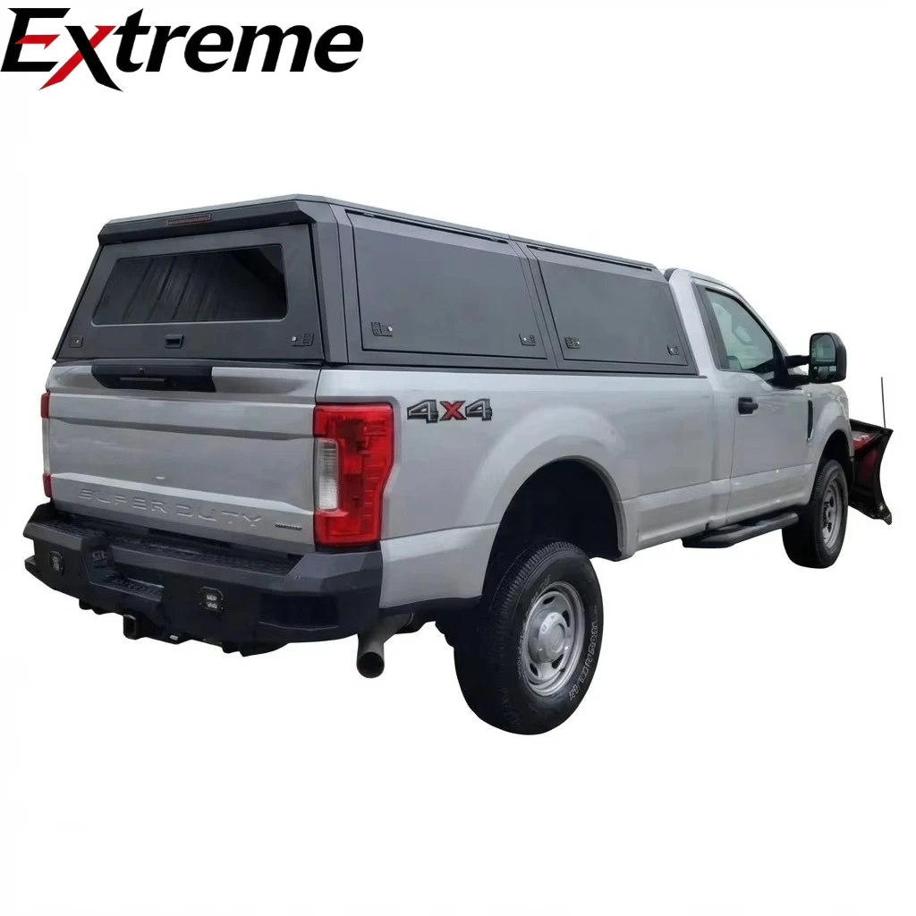 Lightweight Aluminum Alloy Truck Camper Hardtop Canopy with Locking Function for F150 99-04 8.0FT/ F250 17-25 8FT
Lightweight Aluminum Alloy Truck Camper Hardtop Canopy with Locking Function for F150 99-04 8.0FT/ F250 17-25 8FT