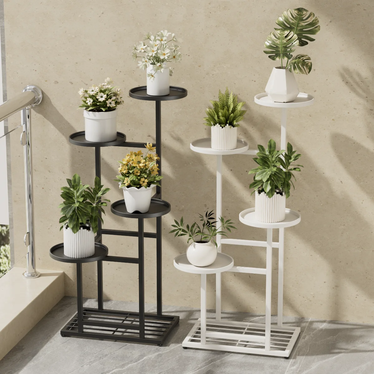 Home living room simple decoration rack indoor and outdoor metal multi-layer flower rack balcony floor-to-ceiling green plant ra
Home living room simple decoration rack indoor and outdoor metal multi-layer flower rack balcony floor-to-ceiling green plant ra