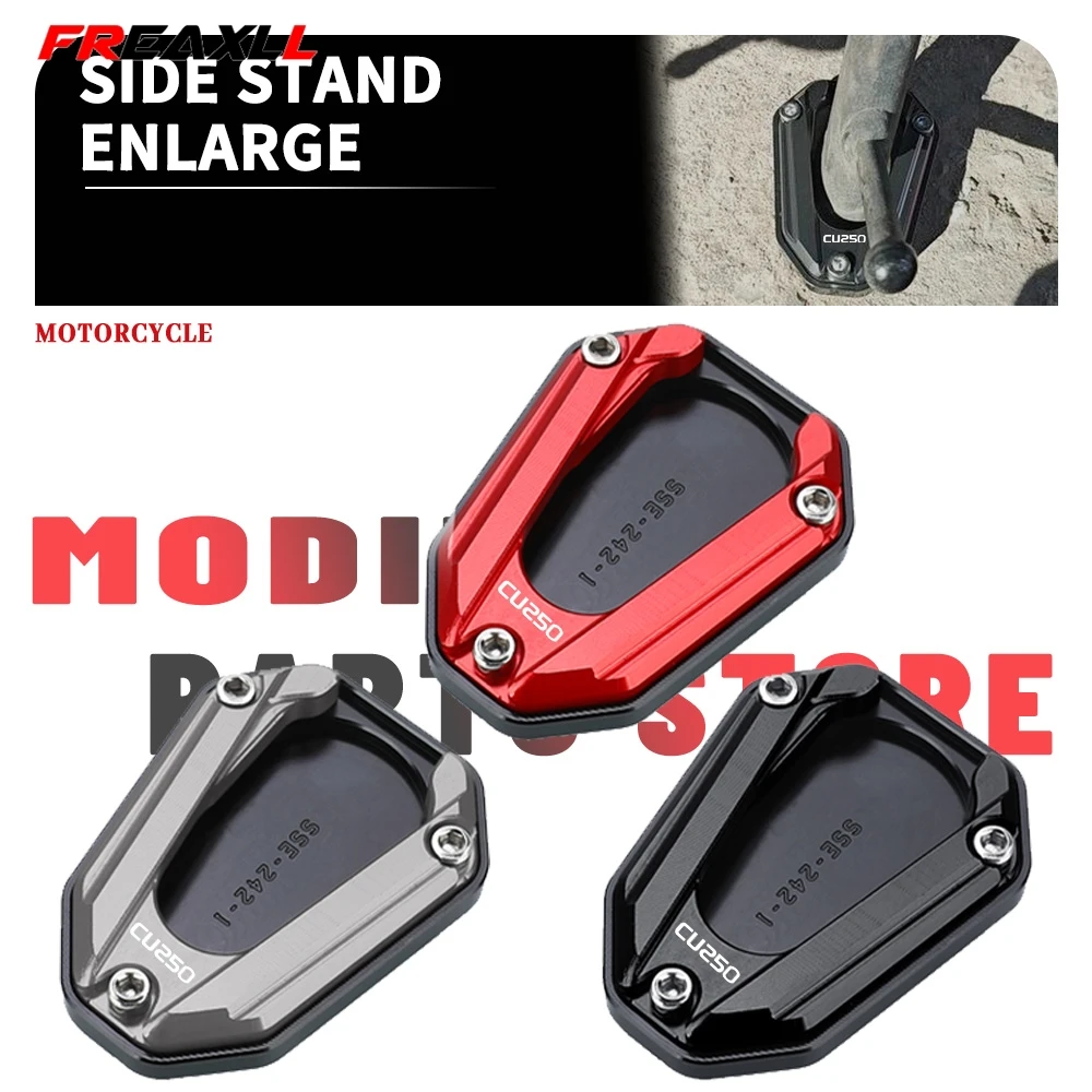 NEW For VOGE CU250 CU 250 2024-2026 Side Stand Enlarged Plate Kickstand Foot Side Stand Enlarger Pad Accessories 2026 2025 2024
NEW For VOGE CU250 CU 250 2024-2026 Side Stand Enlarged Plate Kickstand Foot Side Stand Enlarger Pad Accessories 2026 2025 2024