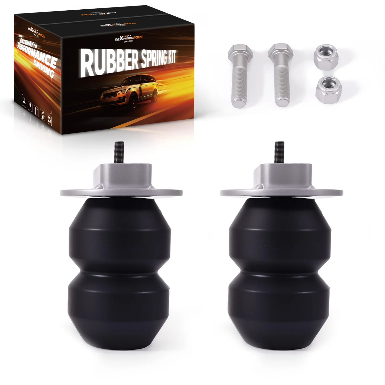 Rear Air Suspension Helper Spring Kit for Ford Ranger 2WD 1983-2011 for Mazda B2300 2WD 1994-2011
Rear Air Suspension Helper Spring Kit for Ford Ranger 2WD 1983-2011 for Mazda B2300 2WD 1994-2011