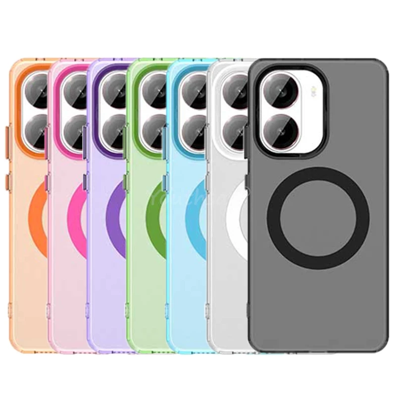 Wireless Charge Magsafe Case For Xiaomi POCO X7 Pro Case Magnetic Luxury Frosted Silicone Protector Cover POCO X7 Pro Case
Wireless Charge Magsafe Case For Xiaomi POCO X7 Pro Case Magnetic Luxury Frosted Silicone Protector Cover POCO X7 Pro Case
