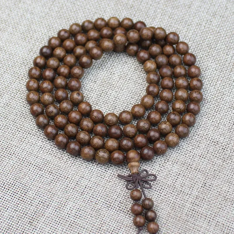 Natural Golden Sandalwood Bracelet 108 Buddha Bead Bracelets, Men's and Women's Precision Small Hole Smooth Pattern Bracelet
Natural Golden Sandalwood Bracelet 108 Buddha Bead Bracelets, Men's and Women's Precision Small Hole Smooth Pattern Bracelet