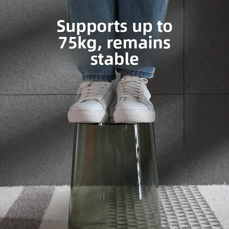 Large Capaci Transparent Kitchen Garbage Can Simple Design Home Use Bedroom Paper Basket Non-Covered Living Room Tra Can
Large Capaci Transparent Kitchen Garbage Can Simple Design Home Use Bedroom Paper Basket Non-Covered Living Room Tra Can