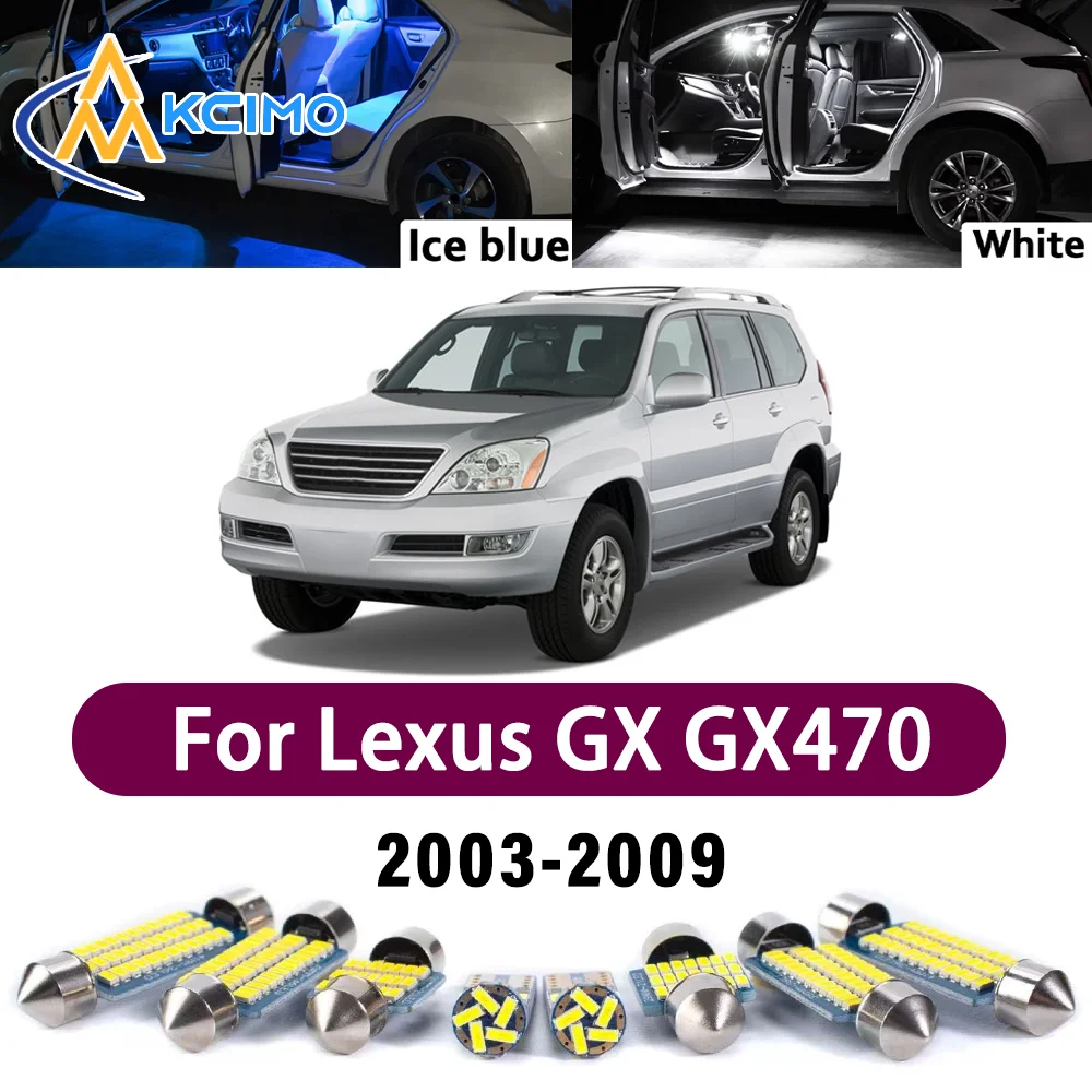 Error Free LED Interior Light Kit for Lexus GX GX470 2003-2009 Premium Bright Dome Trunk Mirror Reading Lamps Canbus
Error Free LED Interior Light Kit for Lexus GX GX470 2003-2009 Premium Bright Dome Trunk Mirror Reading Lamps Canbus