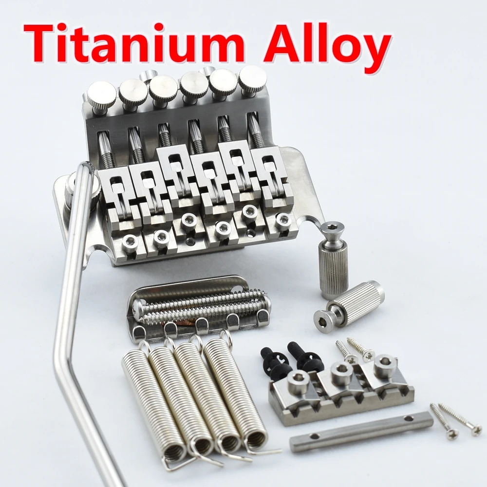 1 Set Original (JP)Electric Guitar Titanium Alloy Tremolo Bridge Assembly System
1 Set Original (JP)Electric Guitar Titanium Alloy Tremolo Bridge Assembly System