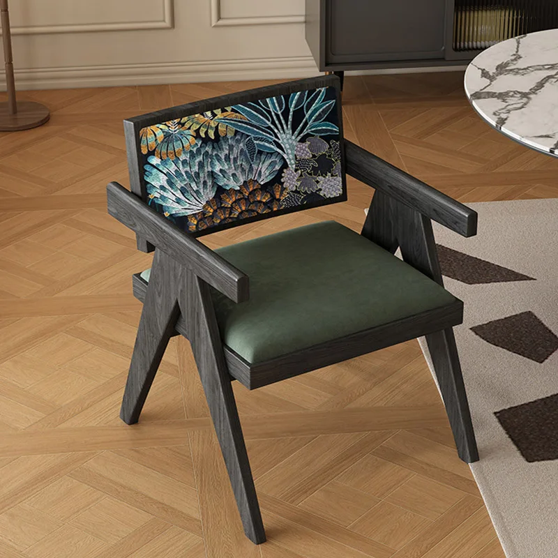 Fabric Retro Wooden Dining Chair Mid Century Mat Designer Wood Garden Dining Chair Bedroom Luxury Sillas De Comedor Furniture
Fabric Retro Wooden Dining Chair Mid Century Mat Designer Wood Garden Dining Chair Bedroom Luxury Sillas De Comedor Furniture
