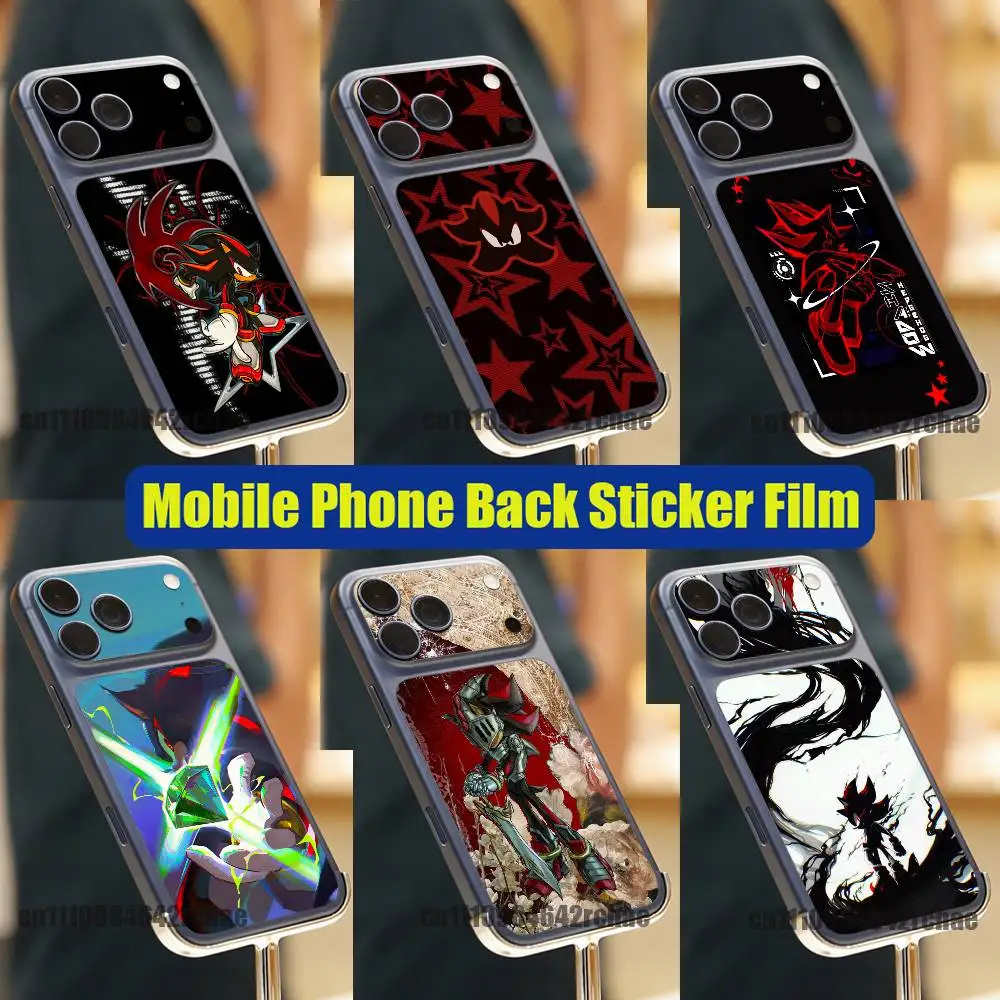 For Shadow The H-Hedgehog iPhone 17 Pro Max Phone Back Sticker Film Decal Skin Wrap DIY Custom Stickers Full Cover
For Shadow The H-Hedgehog iPhone 17 Pro Max Phone Back Sticker Film Decal Skin Wrap DIY Custom Stickers Full Cover
