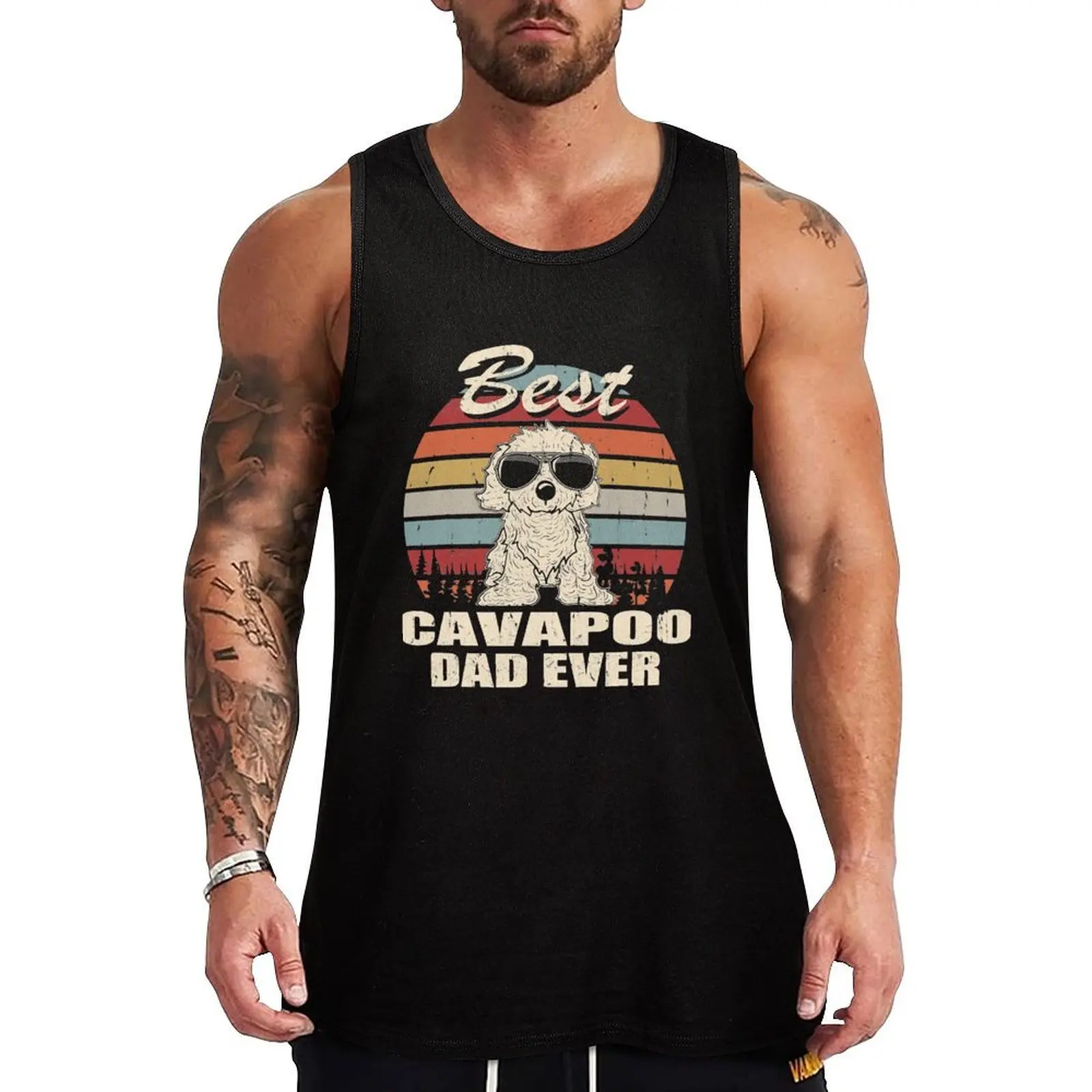 Best Cavapoo Dad Ever Vintage Retro Dog Dad Tank Top Simple Tank Top Basic Regular Fit Casual Undershirt
Best Cavapoo Dad Ever Vintage Retro Dog Dad Tank Top Simple Tank Top Basic Regular Fit Casual Undershirt