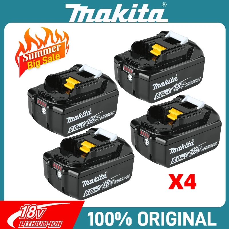 100% Original BL1860B Makita 18v battery, makita 18V tool battery Replace Makita Drill DTD172 DDF487 DTW285 DHP489 DJV182 HR140Z
100% Original BL1860B Makita 18v battery, makita 18V tool battery Replace Makita Drill DTD172 DDF487 DTW285 DHP489 DJV182 HR140Z