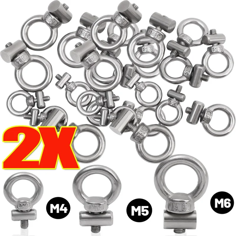 1/2pcs Stainless Steel Boat Track Hoop Set Awning Track Limiter Car Camper Car Accessories Fixed Hook Fastener M4/m5/m6
1/2pcs Stainless Steel Boat Track Hoop Set Awning Track Limiter Car Camper Car Accessories Fixed Hook Fastener M4/m5/m6