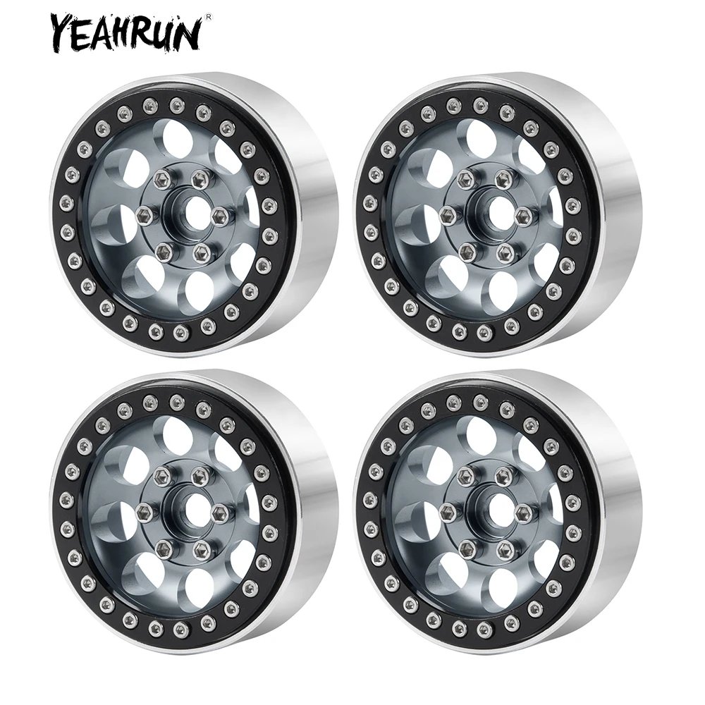 YEAHRUN металлические 1,9-дюймовые колесные диски с бусинами 25 мм/35 мм для 1/10 RC гусеничного автомобиля Axial SCX10 TRX4 D90 RC Crawler Car
YEAHRUN металлические 1,9-дюймовые колесные диски с бусинами 25 мм/35 мм для 1/10 RC гусеничного автомобиля Axial SCX10 TRX4 D90 RC Crawler Car