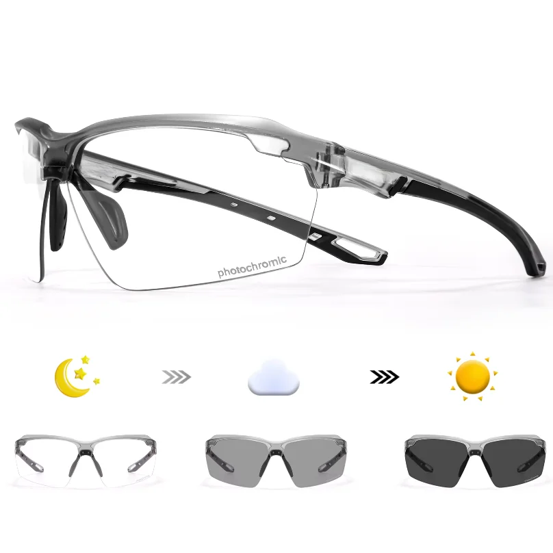 Photochromic Cycling Glasses UV400 Outdoor Sports Running Glasses Men MTB Cycling Sunglasses Women Road Bike Glasses
Photochromic Cycling Glasses UV400 Outdoor Sports Running Glasses Men MTB Cycling Sunglasses Women Road Bike Glasses