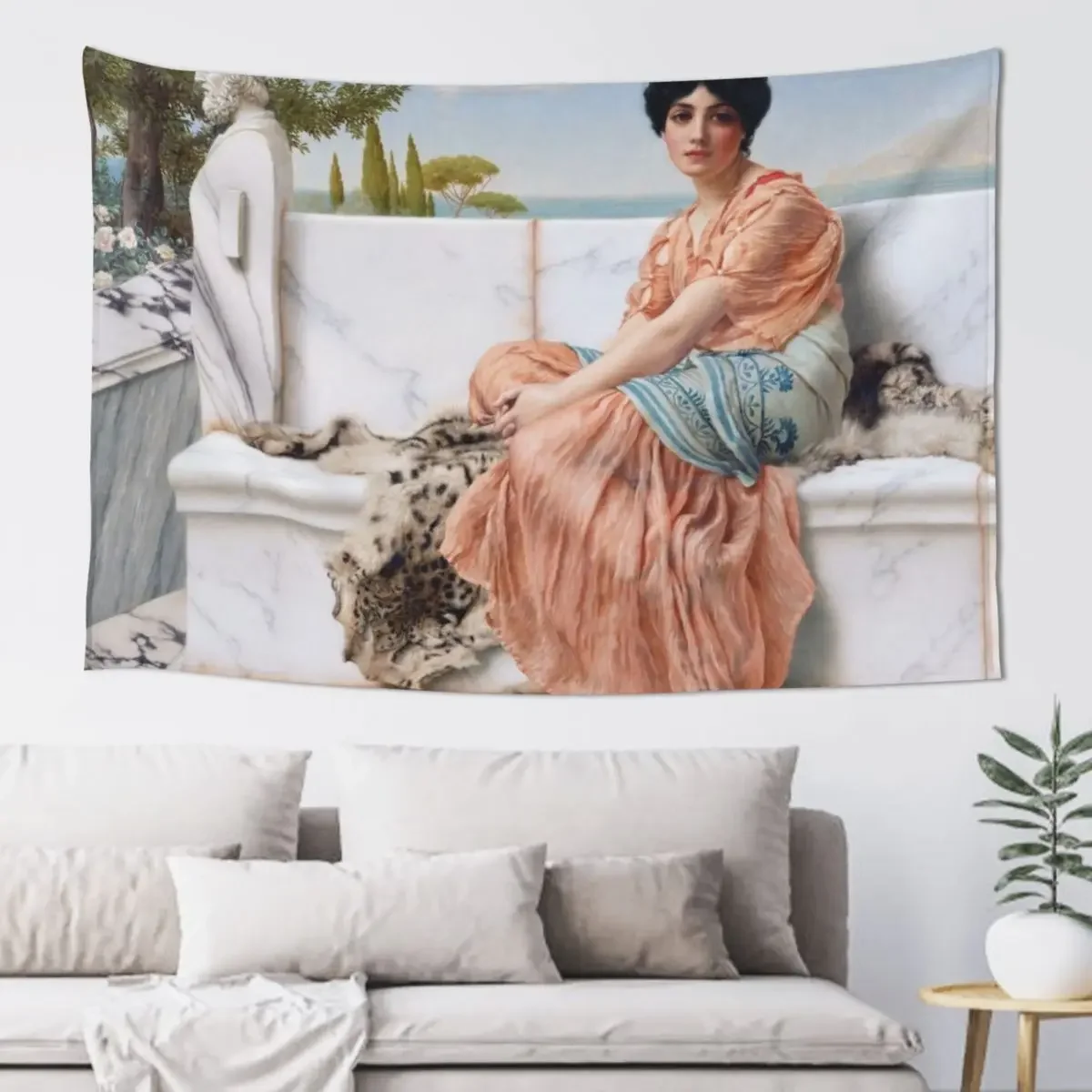 A Girl in Lesbos - In the Days of Sappho Tapestry Room Decoration Accessories Room Ornaments Tapete For The Wall Tapestry
A Girl in Lesbos - In the Days of Sappho Tapestry Room Decoration Accessories Room Ornaments Tapete For The Wall Tapestry