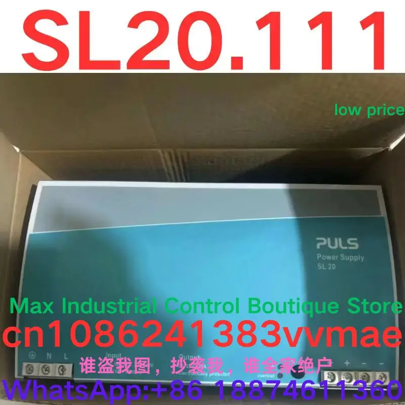 Совершенно новый блок питания SL20.111
Совершенно новый блок питания SL20.111
