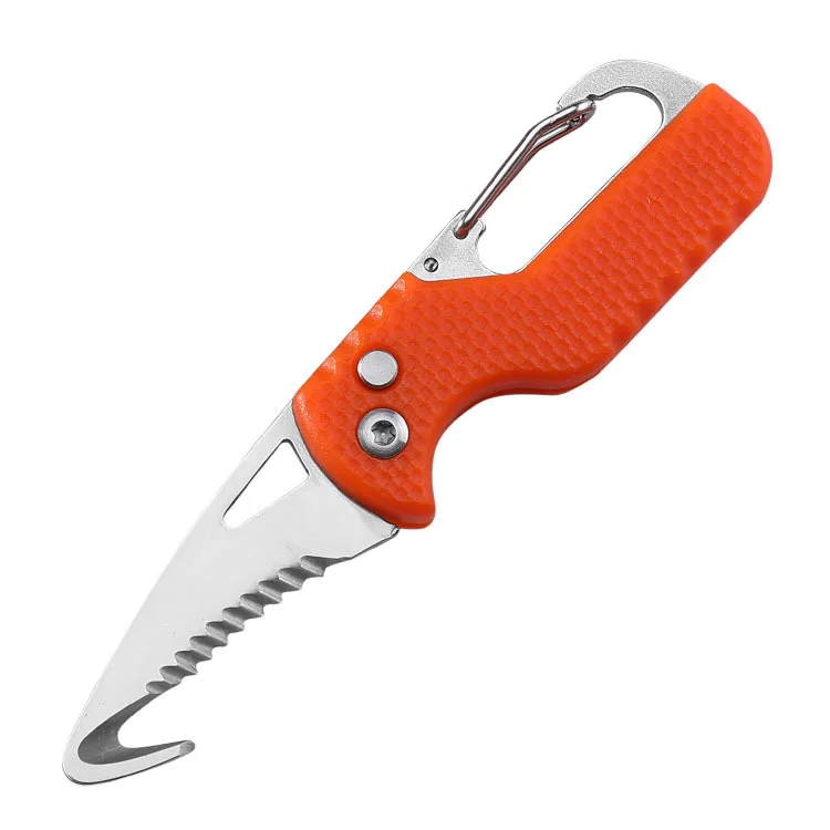 Portable Folding Paper Box Opener Express Parcel Knife Stainless Serrated Hook Cutter Outdoor Camping Carry-On Survival Tool
Portable Folding Paper Box Opener Express Parcel Knife Stainless Serrated Hook Cutter Outdoor Camping Carry-On Survival Tool
