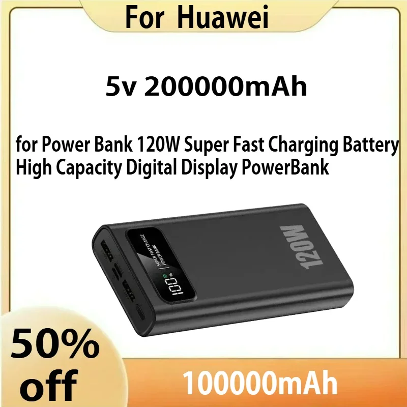 20000mAh Power Bank 120W Super Fast Charging Battery High Capacity Digital Display Power Bank For Xiaomi iPhone Samsung Huawei
20000mAh Power Bank 120W Super Fast Charging Battery High Capacity Digital Display Power Bank For Xiaomi iPhone Samsung Huawei