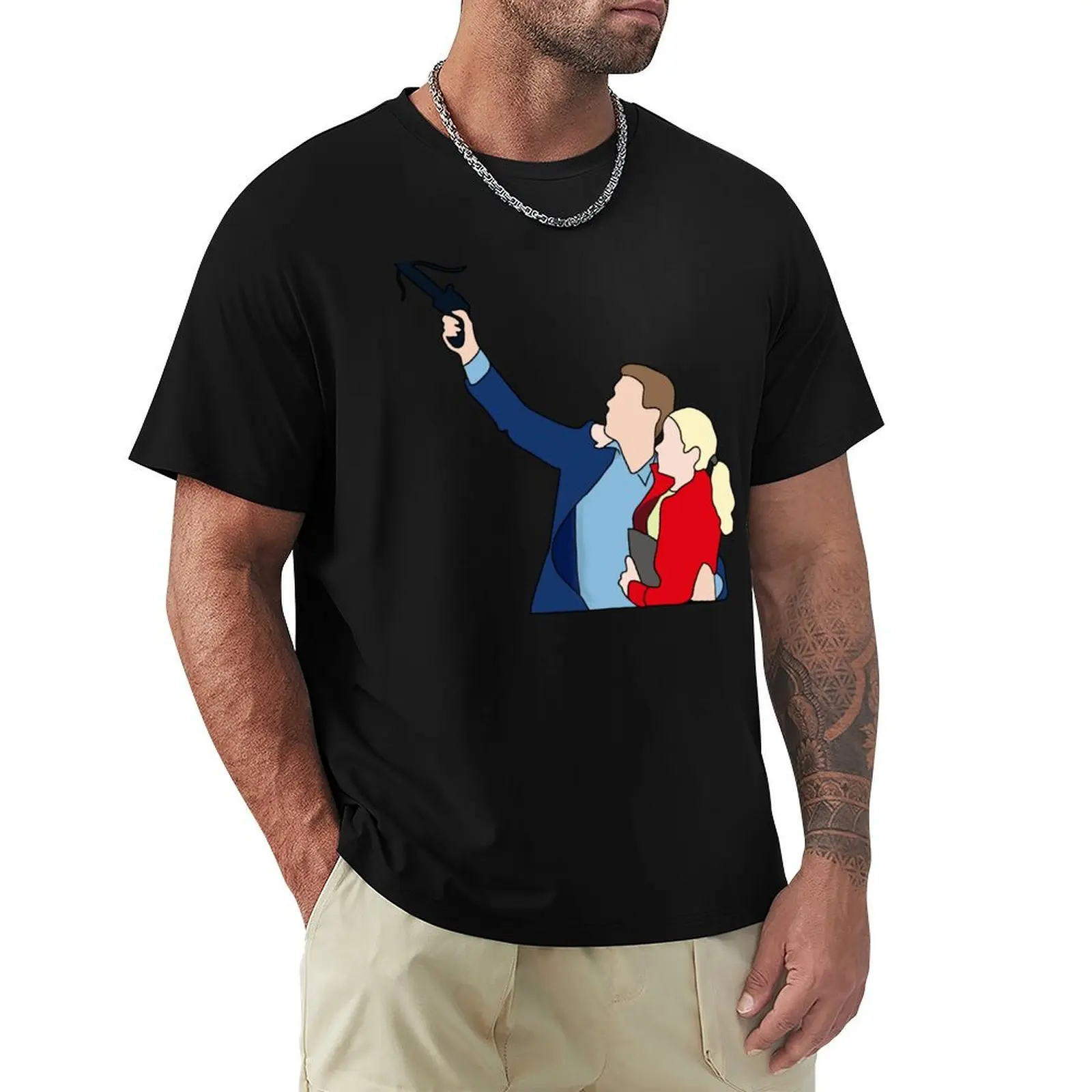 Olicity season 1 elevator scene T-Shirt summer shirt quick-drying workout shirts for men
Olicity season 1 elevator scene T-Shirt summer shirt quick-drying workout shirts for men