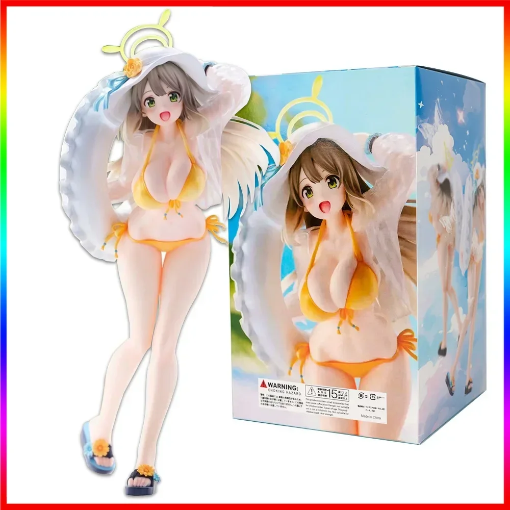 22CM Anime Blue Archive Izayoi Nonomi Swimsuit Figure With Swim Ring PVC Action Model Doll Collectible Toy For Fans Gift Anime
22CM Anime Blue Archive Izayoi Nonomi Swimsuit Figure With Swim Ring PVC Action Model Doll Collectible Toy For Fans Gift Anime