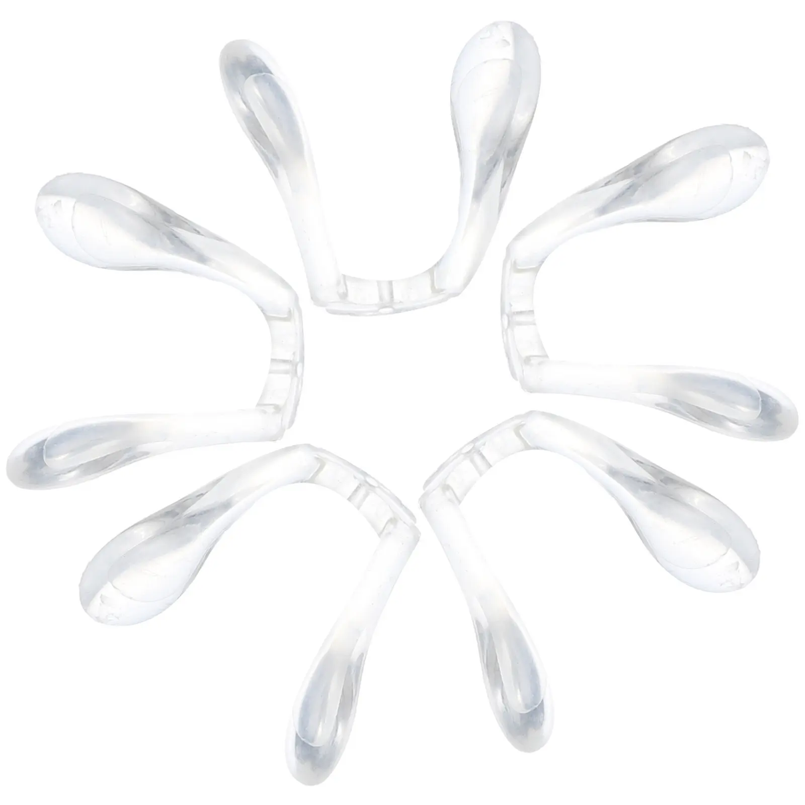 5Pcs Saddle Silicone Nose Pads Anti-Slip Soft Replacement Nose Pieces for Glasses Eyeglasses Frames Sunglasses
5Pcs Saddle Silicone Nose Pads Anti-Slip Soft Replacement Nose Pieces for Glasses Eyeglasses Frames Sunglasses