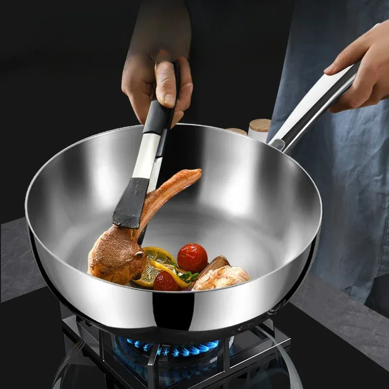 Sonorous Household Pure Titanium Milk Wok Pan Uncoated Non-stick Pan Snow Pan Titanium Wok Induction Cooker Gas Can Be Used
Sonorous Household Pure Titanium Milk Wok Pan Uncoated Non-stick Pan Snow Pan Titanium Wok Induction Cooker Gas Can Be Used