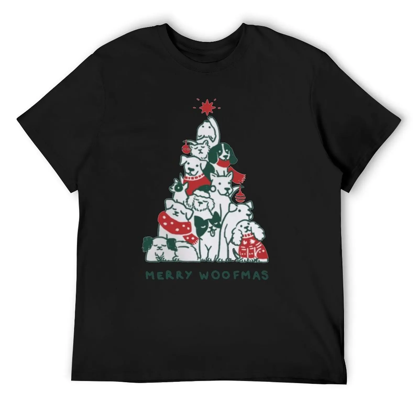 Merry woofmas funny merry christmas tree dogs lovers owner gift for women men T-Shirt tops t shirts for men
Merry woofmas funny merry christmas tree dogs lovers owner gift for women men T-Shirt tops t shirts for men