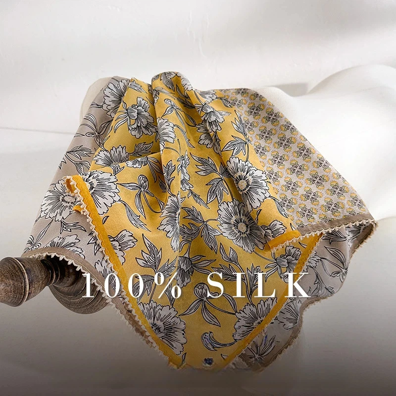 100% Silk women's bandana Japanese style floral patchwork neck scarf vintage soft women's silk scarf summer accessory
100% Silk women's bandana Japanese style floral patchwork neck scarf vintage soft women's silk scarf summer accessory