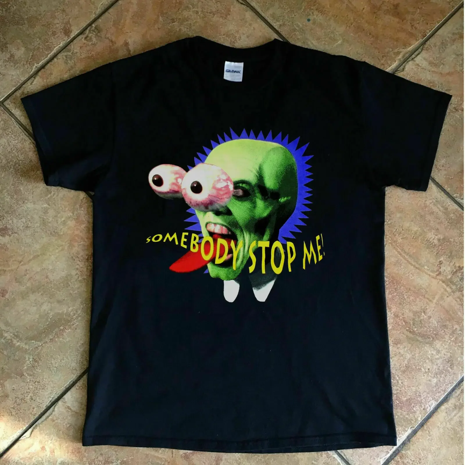 Rare 90s The Mask Comedy Movie Promo T-Shirt 100% Cotton O-Neck Summer Short Sleeve Casual Mens T-shirt Size S-3XL
Rare 90s The Mask Comedy Movie Promo T-Shirt 100% Cotton O-Neck Summer Short Sleeve Casual Mens T-shirt Size S-3XL