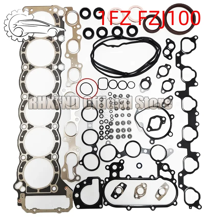 1FZFE Engine Overhaul Gasket Kit 04111-66045 04111-66054 04111-66035 For Toyota Land Cruiser FZJ100 4.5L EFI Carburetor FZJ80
1FZFE Engine Overhaul Gasket Kit 04111-66045 04111-66054 04111-66035 For Toyota Land Cruiser FZJ100 4.5L EFI Carburetor FZJ80