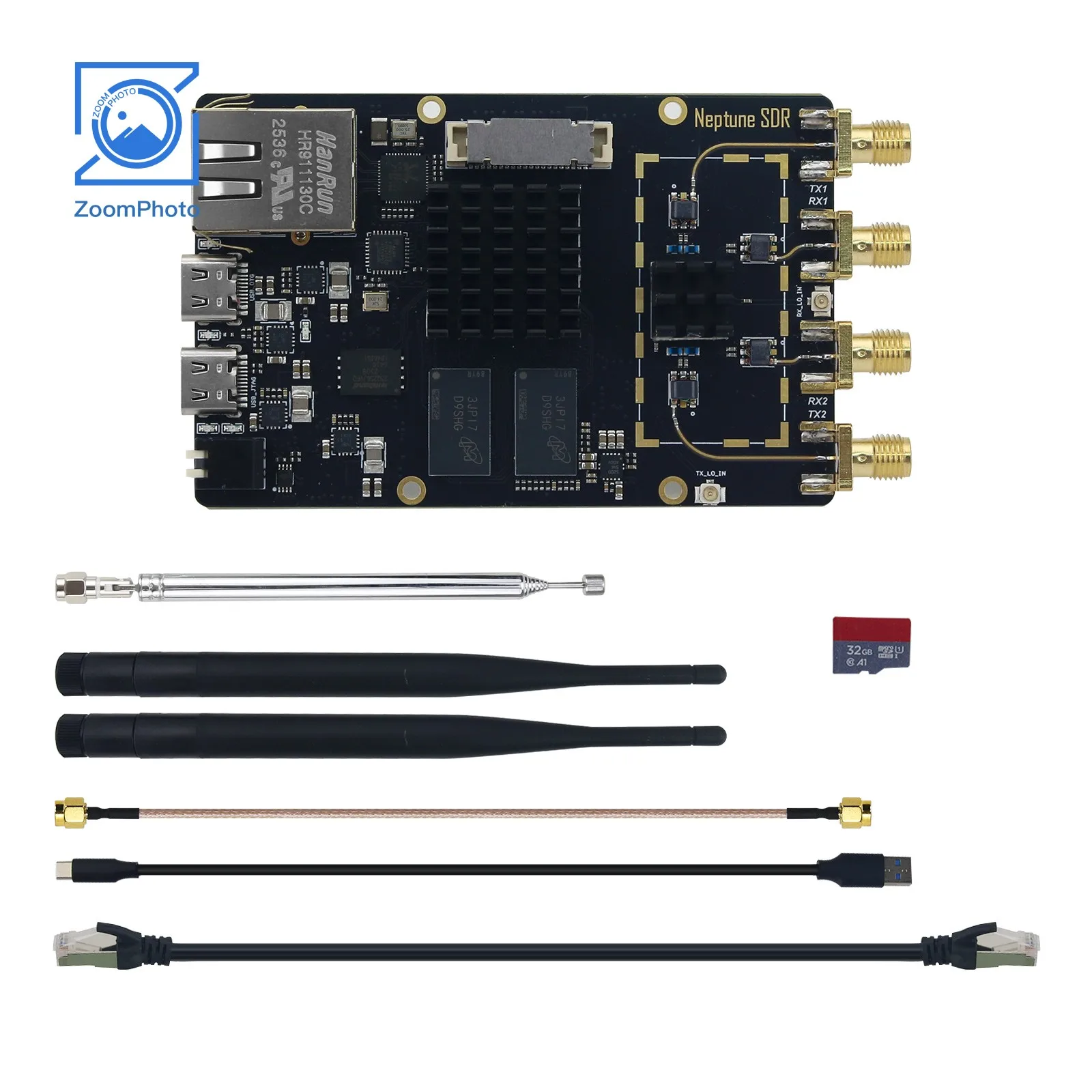 HamGeek Zynq7020 AD9361 K210 SDR Development Board 70MHz-6GHz 25MSPS 1GB DDR3 for Pluto SDR Openwifi
HamGeek Zynq7020 AD9361 K210 SDR Development Board 70MHz-6GHz 25MSPS 1GB DDR3 for Pluto SDR Openwifi