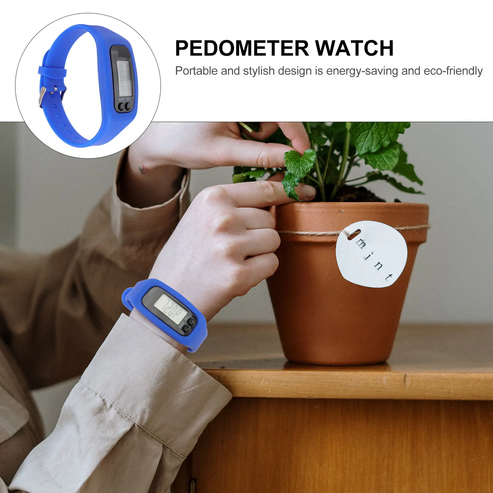 2pcs Pedometer Step Counter Watch Bracelet Digital Lcd Walking Distance Calorie Counter For Men Women Fitness Tracker Outdoor
2pcs Pedometer Step Counter Watch Bracelet Digital Lcd Walking Distance Calorie Counter For Men Women Fitness Tracker Outdoor