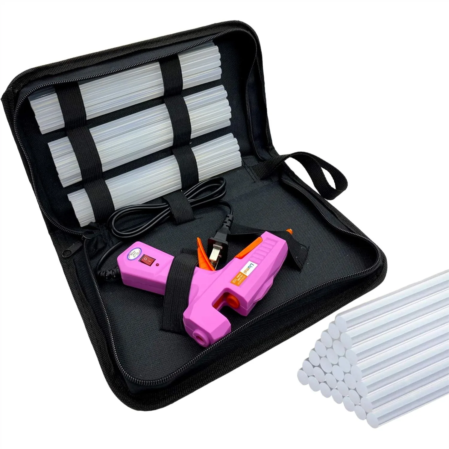Hot Glue Gun Kit with 30 Glue Sticks, Mini Melt Glue Gun for Crafts, DIY Arts, Home Repair
Hot Glue Gun Kit with 30 Glue Sticks, Mini Melt Glue Gun for Crafts, DIY Arts, Home Repair