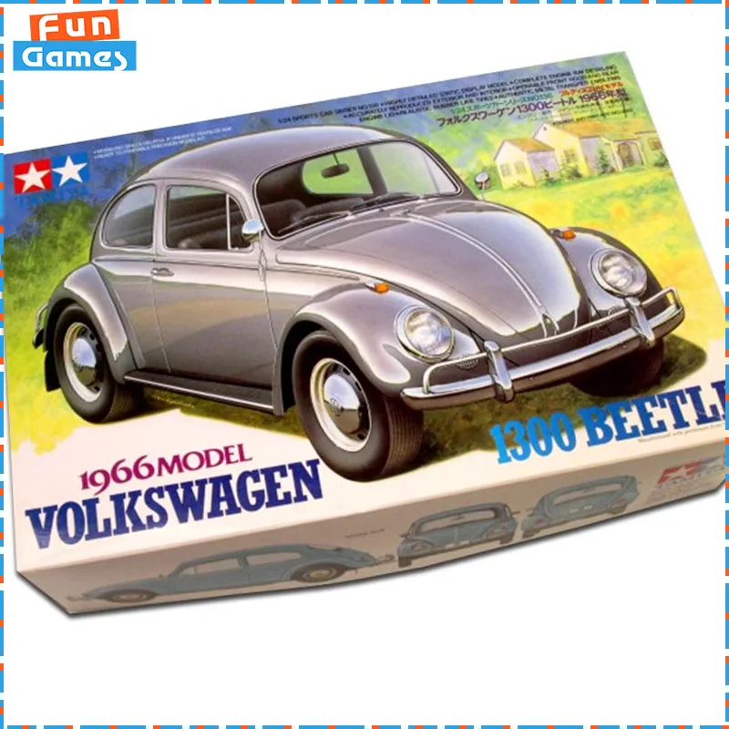 Tamiya Assembly Model 1/24 Volkswagen "Beetle" 1300 Sedan 1966 Model Vehicle Racing Vehicle Car Boy Birthday CollectionToys
Tamiya Assembly Model 1/24 Volkswagen "Beetle" 1300 Sedan 1966 Model Vehicle Racing Vehicle Car Boy Birthday CollectionToys
