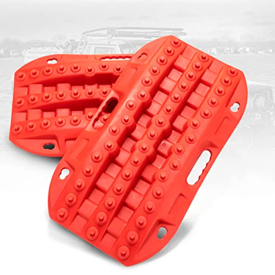 Off Road Traction Boads 2 Pcs Short Recovery Track Traction Mats for 4WD Mud Sand Snow Ramps- Tire Traction Tool Without Strap
Off Road Traction Boads 2 Pcs Short Recovery Track Traction Mats for 4WD Mud Sand Snow Ramps- Tire Traction Tool Without Strap