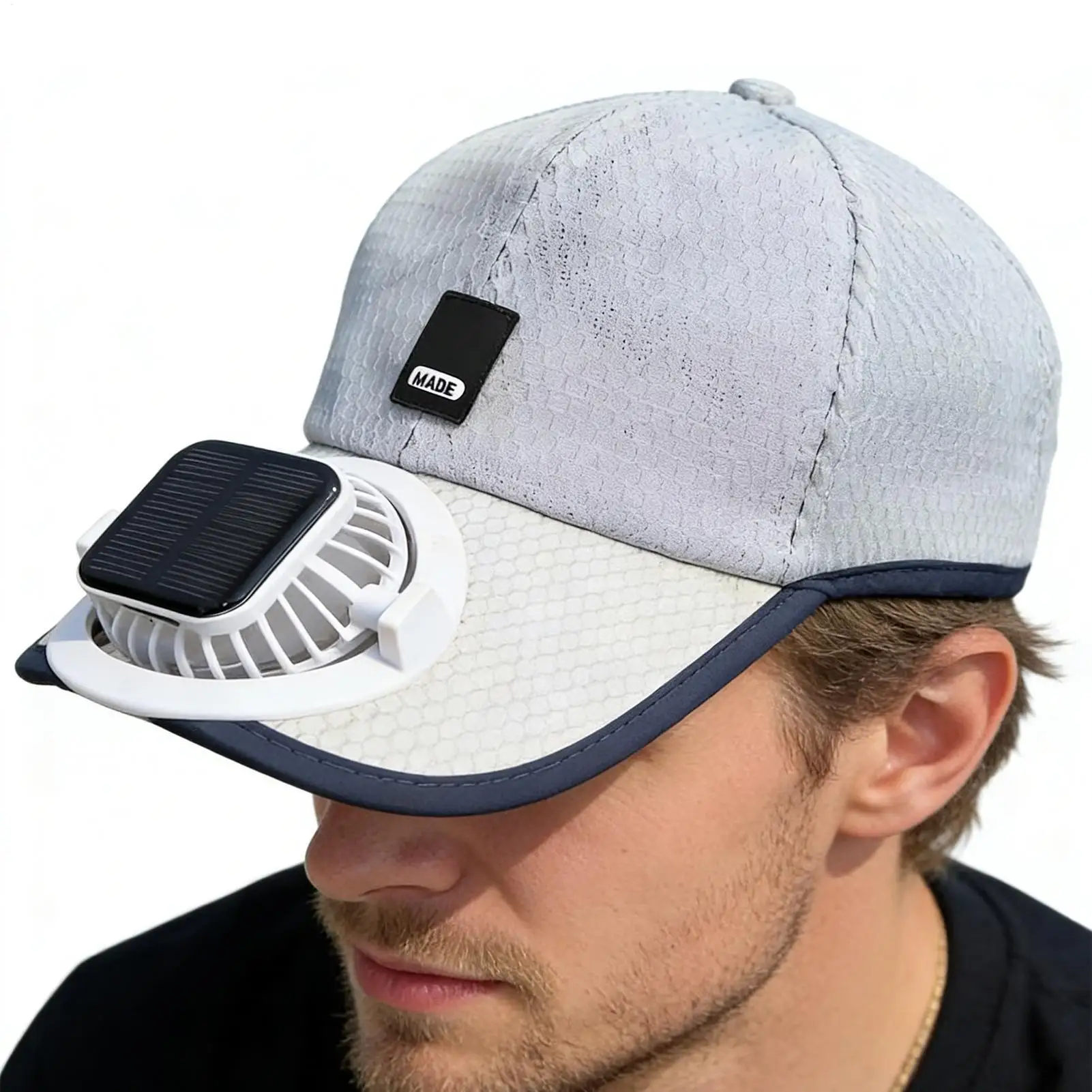 Summer Adjustable Solar Hat With Solar Fan Outdoor Sunhats Sunscreen Sunshade Hats Sun Block Baseball Hat UV Block Sunhat
Summer Adjustable Solar Hat With Solar Fan Outdoor Sunhats Sunscreen Sunshade Hats Sun Block Baseball Hat UV Block Sunhat