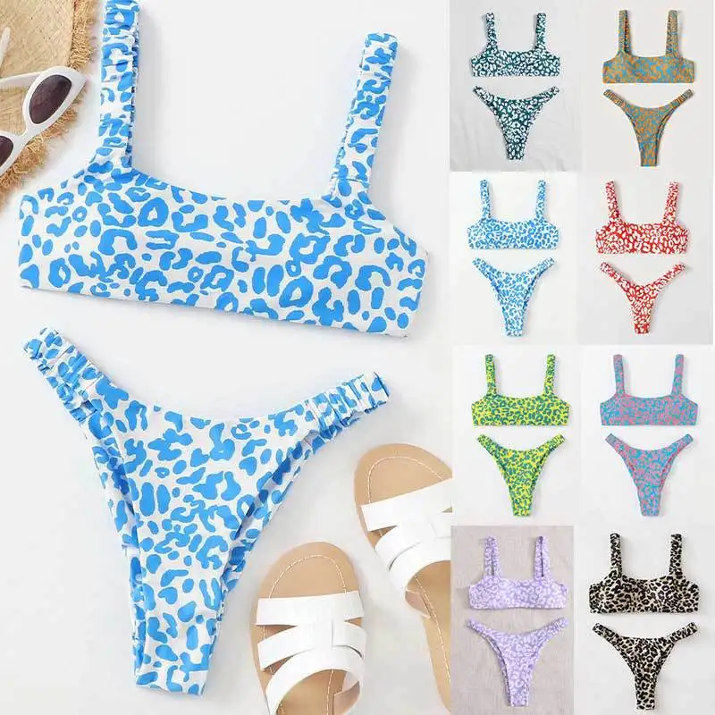 Women's Swimsuit Bikini Swimwear 2023 Women Bikinis Set Separate Swimsuit High Waist Print Separate Bikini Bathing Suit Women
Women's Swimsuit Bikini Swimwear 2023 Women Bikinis Set Separate Swimsuit High Waist Print Separate Bikini Bathing Suit Women
