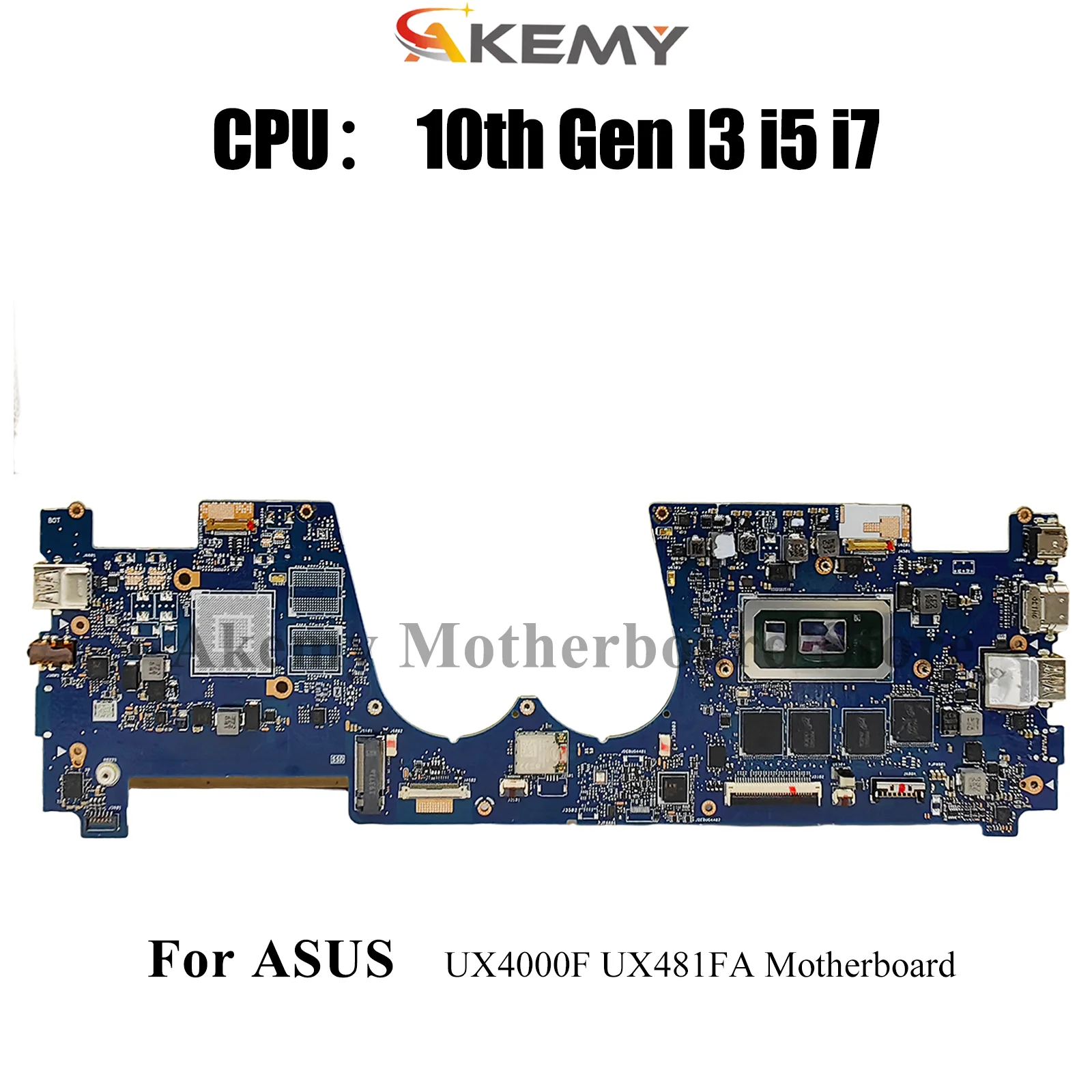 UX481FA Laptop Motherboard For ASUS ZenBook Duo UX481F UX481FL UX4000F Mainboard 10th Gen I3 i5 i7 tests OK fast shipping stk
UX481FA Laptop Motherboard For ASUS ZenBook Duo UX481F UX481FL UX4000F Mainboard 10th Gen I3 i5 i7 tests OK fast shipping stk