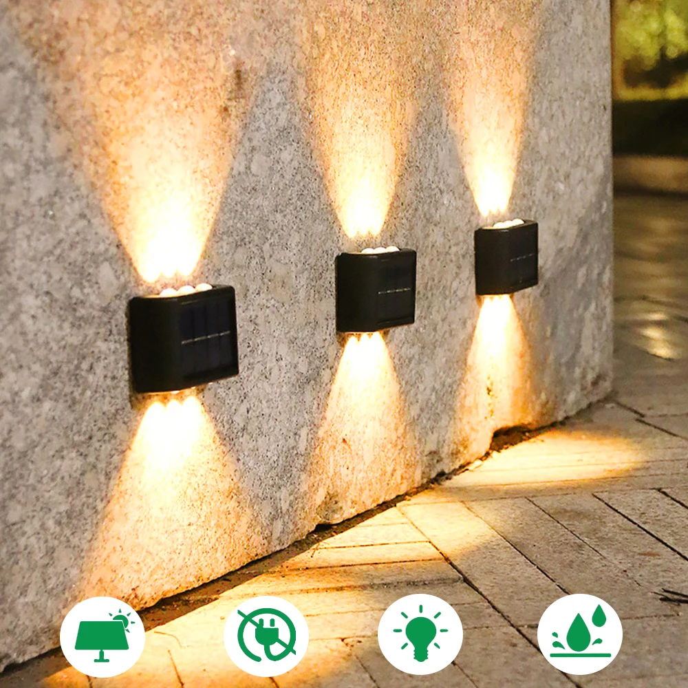 Solar Wall Light Outdoor Waterproof Balcony Wall Lights for Courtyard Street Landscape Garden Decor Lamp Solar Outdoor Wall Lamp
Solar Wall Light Outdoor Waterproof Balcony Wall Lights for Courtyard Street Landscape Garden Decor Lamp Solar Outdoor Wall Lamp