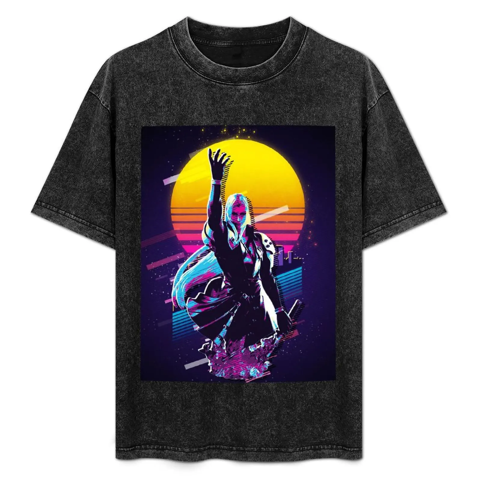 Retro Sephiroth Son of Jenova T-Shirt Minimalist Plain Crew Neck T-Shirt
Retro Sephiroth Son of Jenova T-Shirt Minimalist Plain Crew Neck T-Shirt
