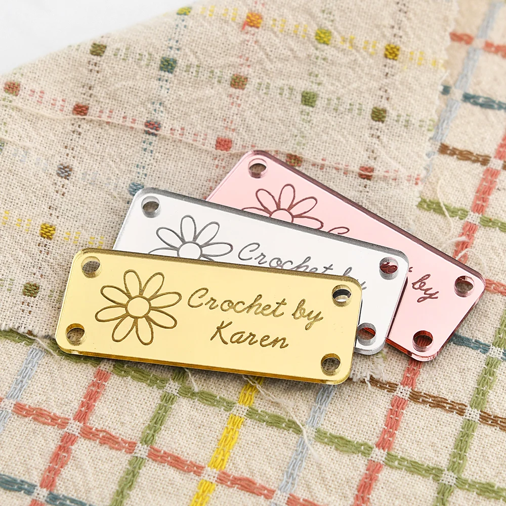 Custom Mirror Acrylic Tags Laser Engraved 0.79"x1.97" Pre-Punched for DIY Crafts Home Decor Apparel Gifts Custom Text Logo
Custom Mirror Acrylic Tags Laser Engraved 0.79"x1.97" Pre-Punched for DIY Crafts Home Decor Apparel Gifts Custom Text Logo
