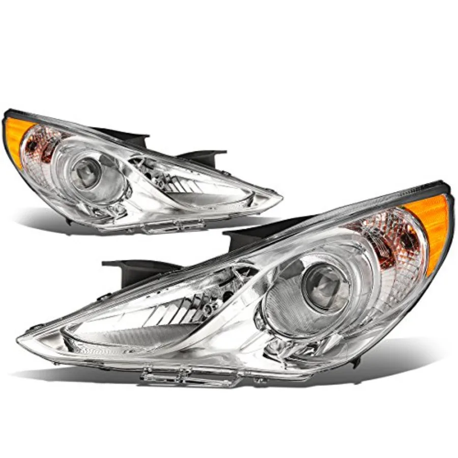Projector Headlight Assembly Compatible with 2011 2012 2013 2014 Sonata Excludes Hybrid Headlamps Replacement Driver and Passen
Projector Headlight Assembly Compatible with 2011 2012 2013 2014 Sonata Excludes Hybrid Headlamps Replacement Driver and Passen