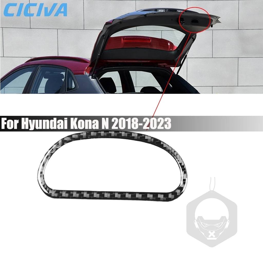 Carbon Fiber Car Accessories Trunk Switch Decorative Panel Interior Cover Modified Trim Sticker For Hyundai Kona N 2018-2023
Carbon Fiber Car Accessories Trunk Switch Decorative Panel Interior Cover Modified Trim Sticker For Hyundai Kona N 2018-2023