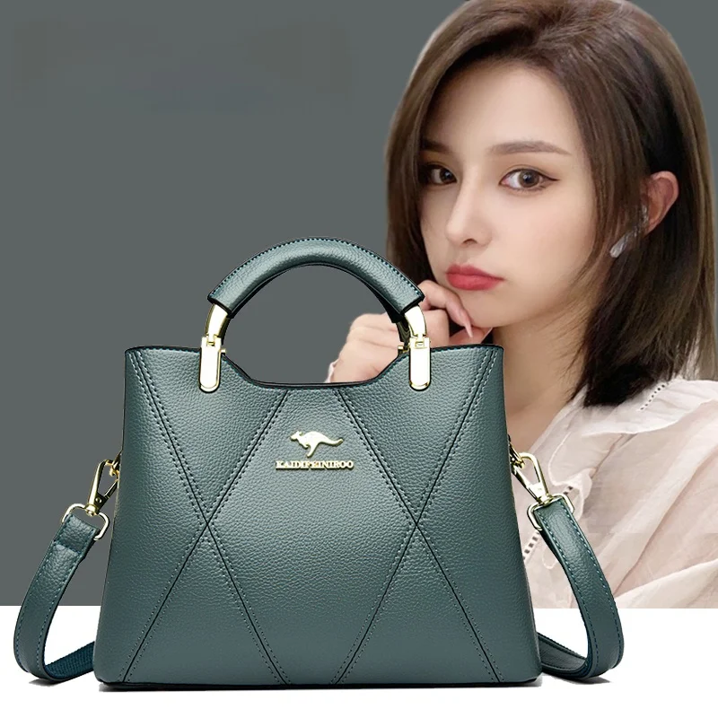 Модная женская кожаная сумка большой вместимости, сумка на одно плечо, сумка через плечо, сумка в стиле Commuter, на молнии, из мягкой кожи
Модная женская кожаная сумка большой вместимости, сумка на одно плечо, сумка через плечо, сумка в стиле Commuter, на молнии, из мягкой кожи