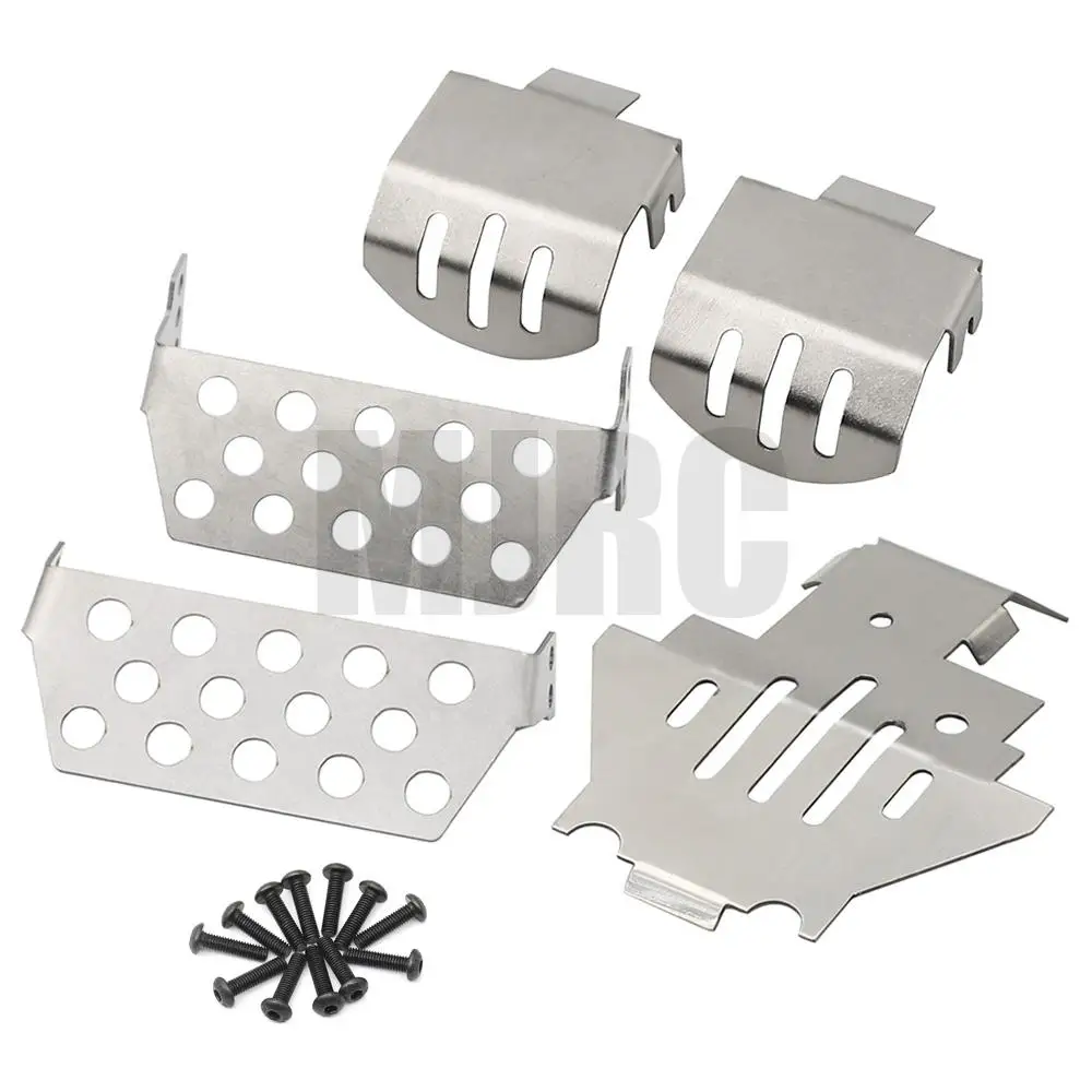 Trx4 Stainless Steel Chassis Armor Axle Protector Skid Plate For 1/10 Rc Crawler For Trx-4 Defender Option Upgrade Parts
Trx4 Stainless Steel Chassis Armor Axle Protector Skid Plate For 1/10 Rc Crawler For Trx-4 Defender Option Upgrade Parts
