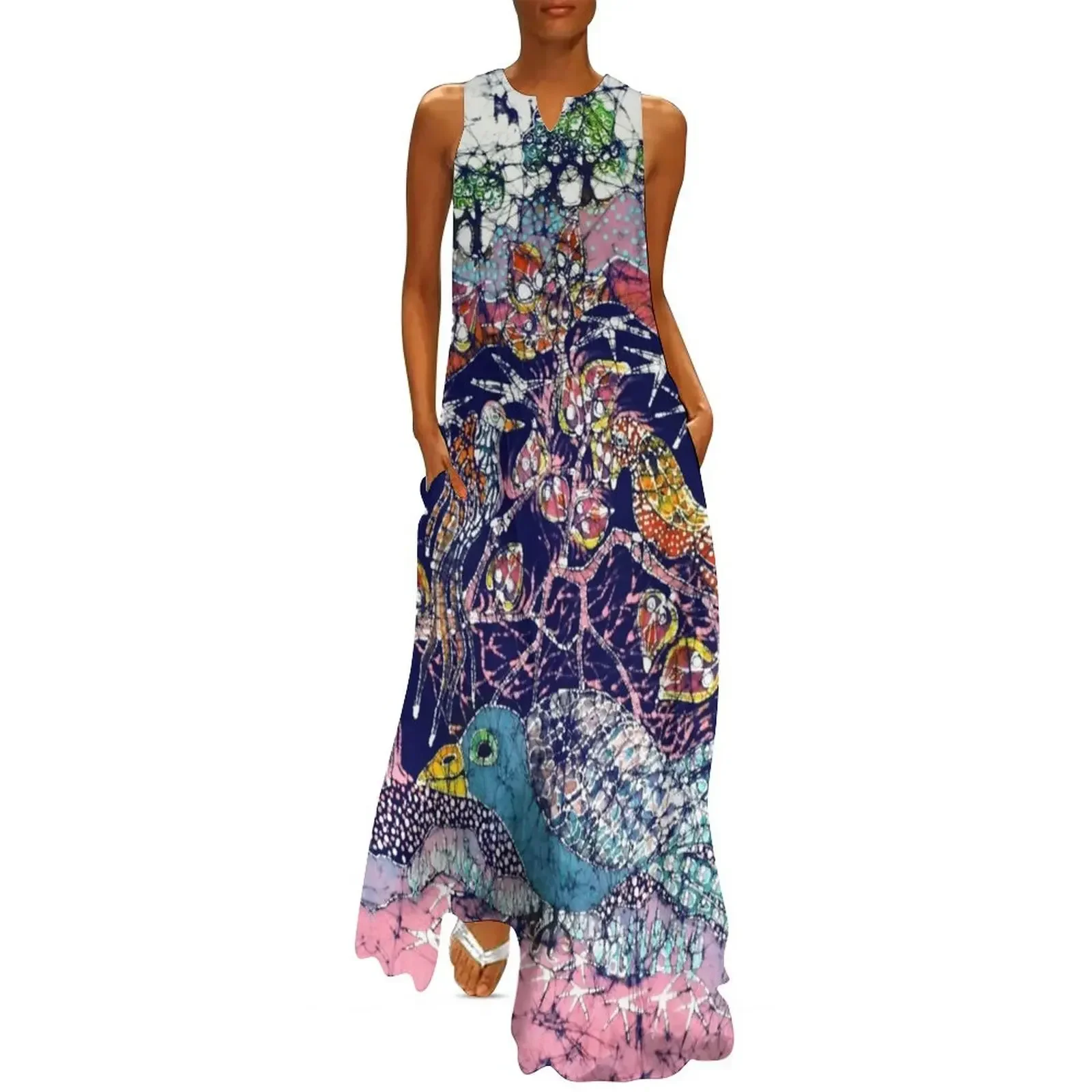 Magical Birds Batik Art Long Dress dresses for special events bandage dress Party dresses for women Dress
Magical Birds Batik Art Long Dress dresses for special events bandage dress Party dresses for women Dress