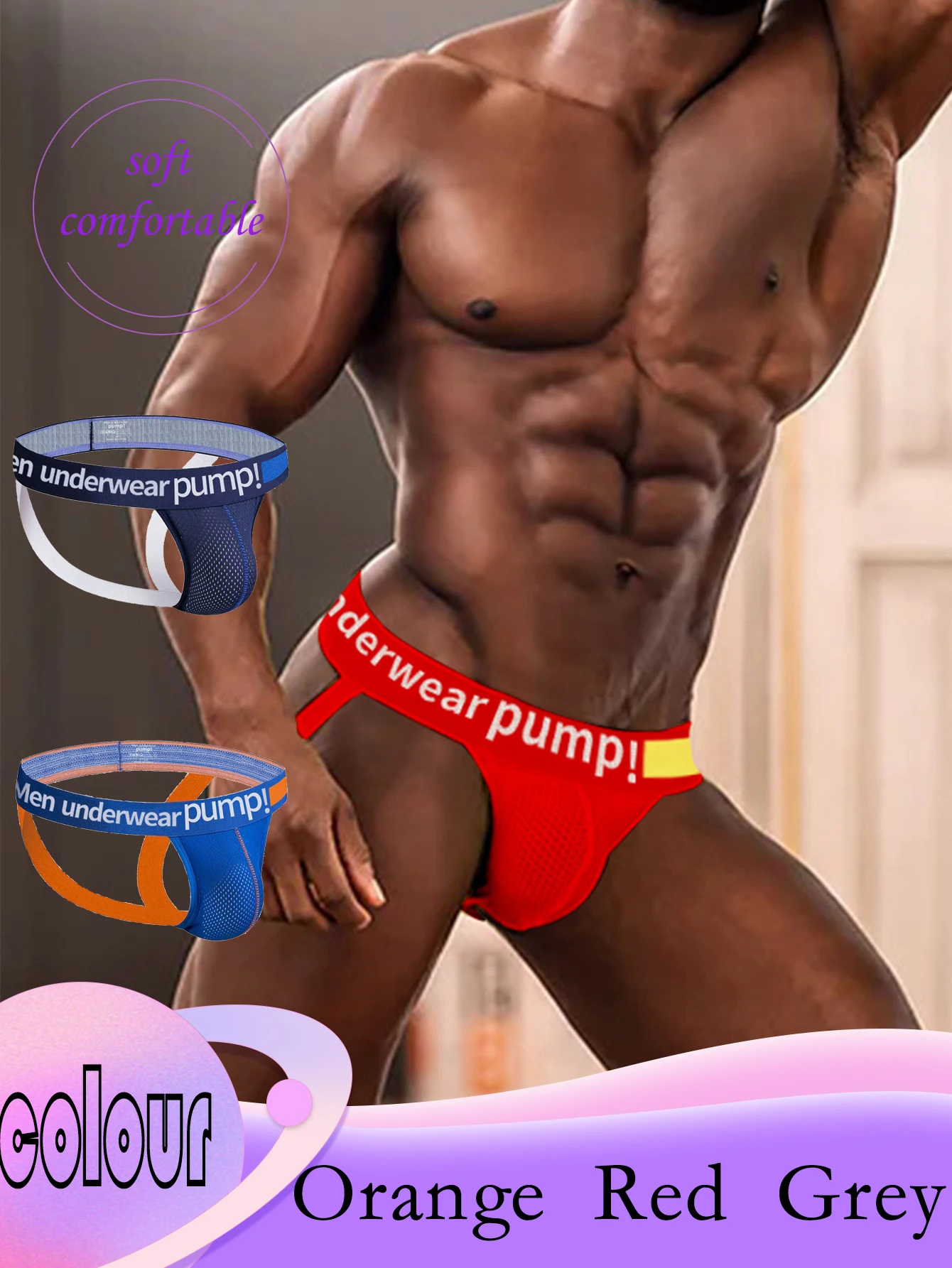 3 шт. разноцветное сексуальное мужское нижнее белье, сетчатые стринги, дышащие трусы с низкой талией, мужские трусы с Т-образной спинкой, трусики с поднятием бедер
3 шт. разноцветное сексуальное мужское нижнее белье, сетчатые стринги, дышащие трусы с низкой талией, мужские трусы с Т-образной спинкой, трусики с поднятием бедер