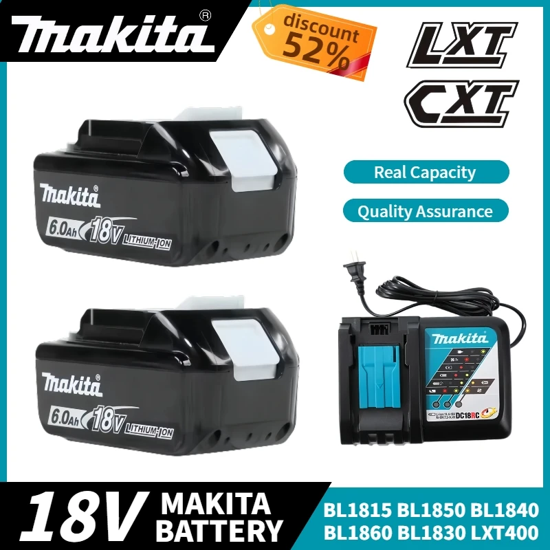 100% original Makita battery,power tool battery, 18V 6Ah rechargeable battery, replacing Makita BL1830 BL1840 BL1850 BL15 BL1860
100% original Makita battery,power tool battery, 18V 6Ah rechargeable battery, replacing Makita BL1830 BL1840 BL1850 BL15 BL1860