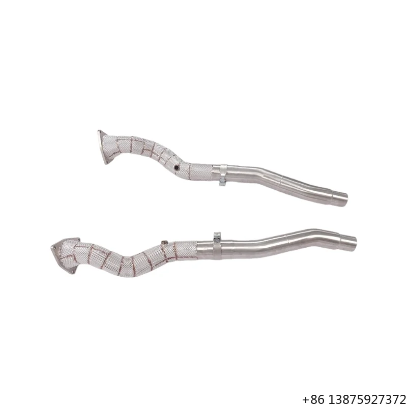 Exhaust System for FF GT4C Exhaust Front Pipe Pipe Straight with Catted Downpipe
Exhaust System for FF GT4C Exhaust Front Pipe Pipe Straight with Catted Downpipe